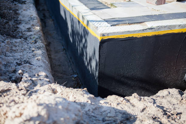 Residential Waterproofing installation at a Sweetwater, TN home by SJ Waterproofing Pros